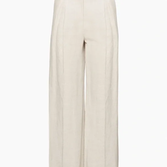 Aritzia effortless pants, size 6 (tall) linen - Picture 2 of 5